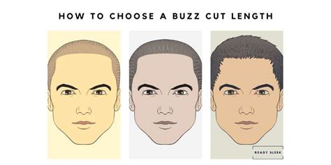 buzz cut length chart.